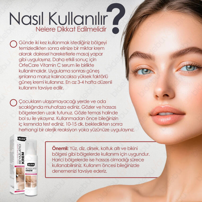 MUJGAN LEKE KARŞITI BEYAZLATICI KREM - 4